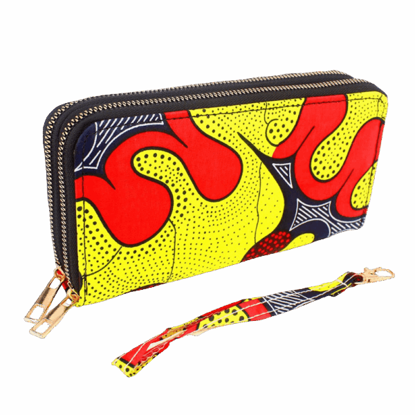 African Wax Print Wallet