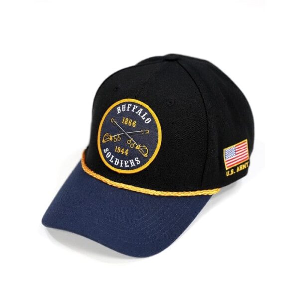 Buffalo Soldier Embroidered Baseball Cap