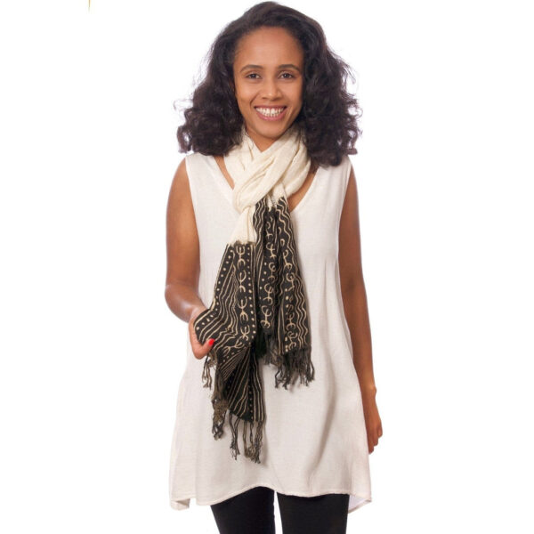 Coumba: Mudcloth Scarf