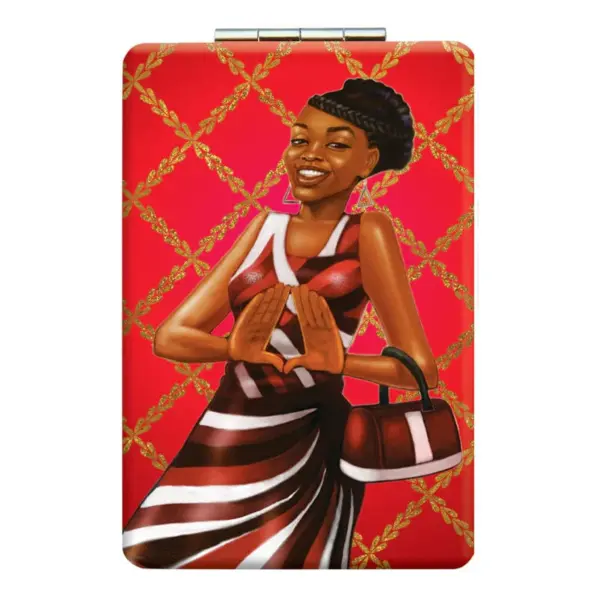 Crimson Diva Compact/Pocket Mirror