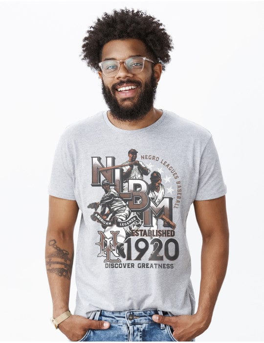 Discover Greatness: Negro Leagues Baseball Commemorative Short Sleeve T-Shirt
