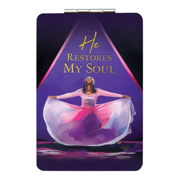 He Restores My Soul Compact/Pocket Mirror