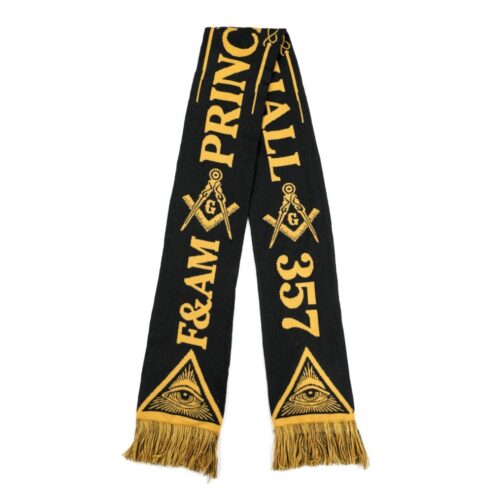Prince Hall Masonic Winter Scarf