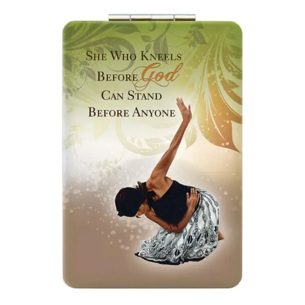 She Who Kneels Compact/Pocket Mirror
