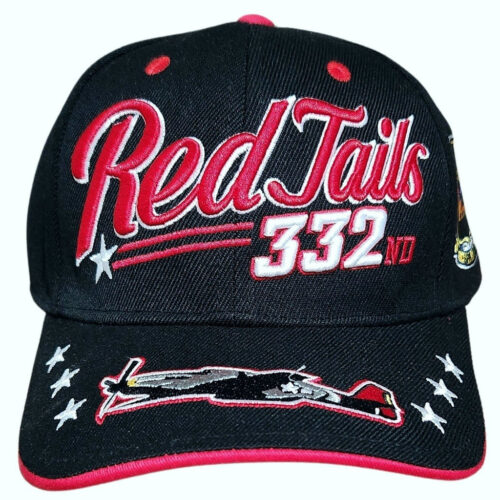 Tuskegee Airmen Red Tails Embroidered Baseball Cap